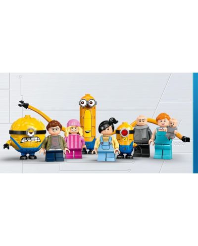 Конструктор LEGO Minions - Миньоните и семейното имение на Гру (75583) - 4