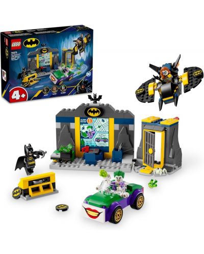 Конструктор LEGO DC Batman - Батпещерата с Батман, Батгърл и Жокера (76272) - 2