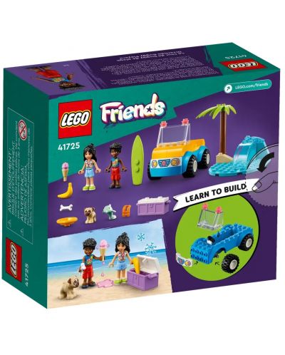 Конструктор LEGO Friends - Плажно бъги (41725) - 2