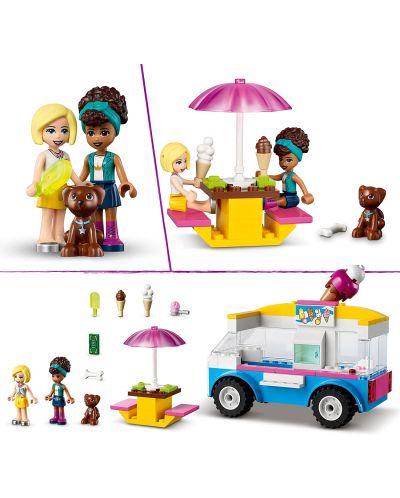 Конструктор LEGO Friends - Камион за сладолед (41715) - 4