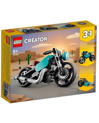 Конструктор LEGO Creator 3 в 1 - Винтидж мотоциклет (31135) - 1