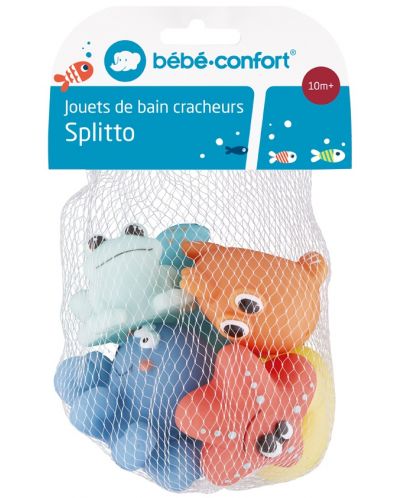 Комплект гумени играчки за баня Bebe Confort - 2