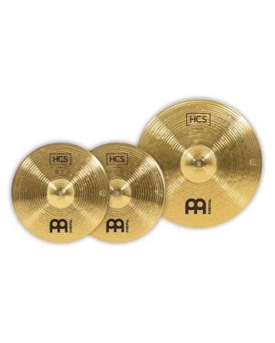 Комплект чинели Meinl - HCS1418, месинг - 2