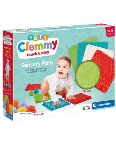 Конструктор с кубчета и плочки Clementoni Clemmy Soft - 1