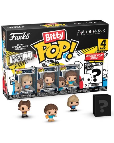 Комплект мини фигури Funko Bitty POP! Television: Friends - 4-Pack (Series 1) - 1