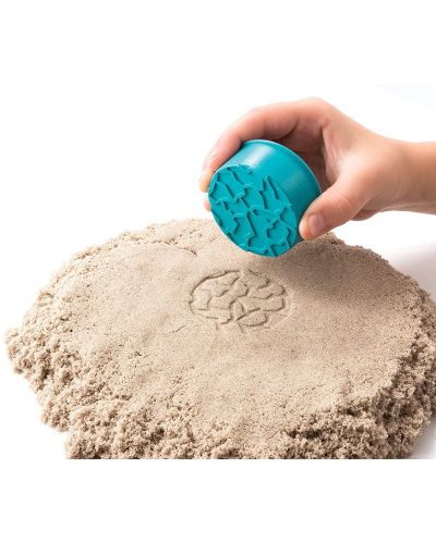 Комплект Kinetic Sand - Сгъваем пясъчник с аксесоари - 3