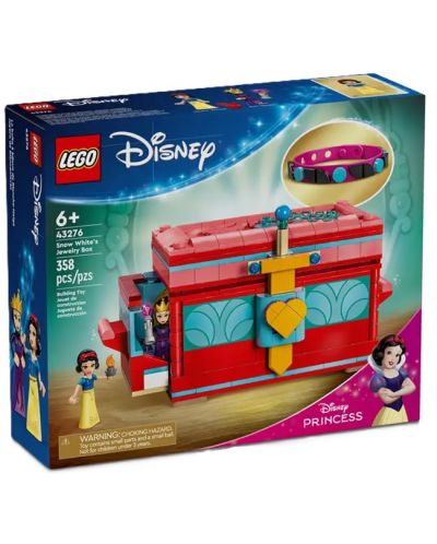 Конструктор LEGO Disney Princess - Кутията за бижута на Снежанка (43276) - 1