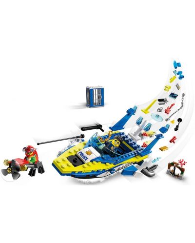 Конструктор LEGO City - Мисии на детективите от водната полиция (60355) - 4