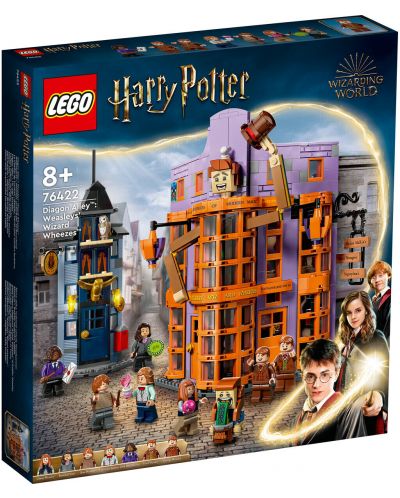 Конструктор LEGO Harry Potter - Вълшебните шеги на вещиците на Уизли (76422)  - 1