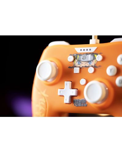 Контролер Konix - Naruto, оранжев (Nintendo Switch/PC) - 4