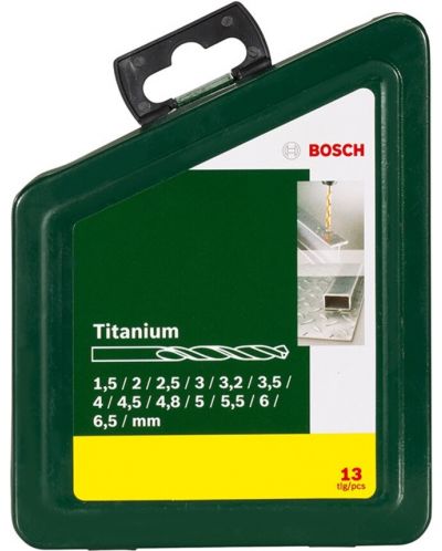 Комплект свредла за метал Bosch - HSS-TiN, 13 части - 2