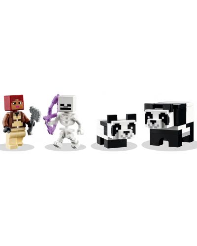 Конструктор LEGO Minecraft - Къщата на пандите (21245) - 5