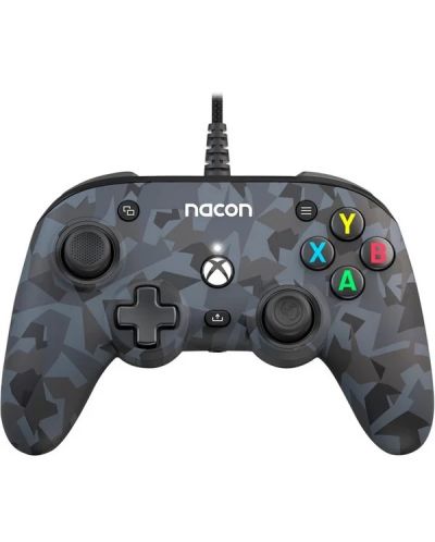 Контролер Nacon - Pro Compact, сив камуфлаж (Xbox One/Series SX) - 1