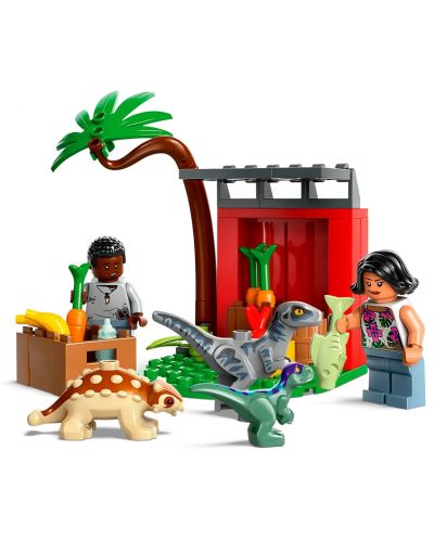 Конструктор LEGO Jurassic World - Спасителен център за динозаври (76963) - 4