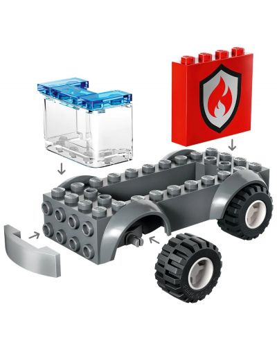 Конструктор LEGO City - Пожарна команда и камион (60375) - 8