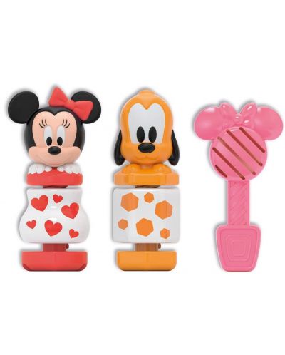 Комплект фигурки за сглобяване Clementoni Disney Baby - Мини Маус и Плуто - 2
