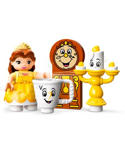 Конструктор LEGO Duplo - Disney Princess, Балнaта стая на Бел (10960) - 4