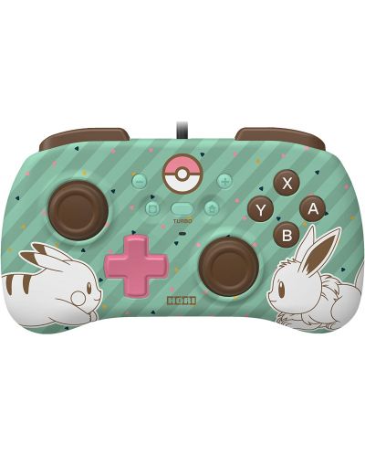 Контролер HORI - Horipad - Mini, Pikachu & Eevee (Nintendo Switch) - 1