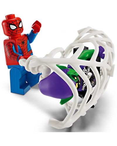 Конструктор LEGO Marvel Super Heroes - Състезателната кола на Спайдърмен и Зеления гоблин Венъм (76279) - 5