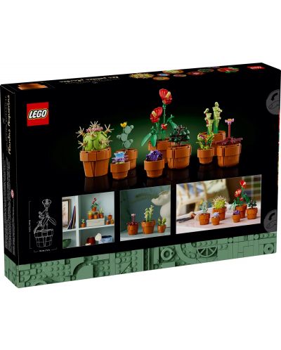 Конструктор LEGO Icons Botanical - Малки растения (10329) - 8