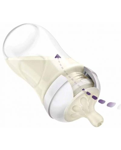 Комплект за новородено от 4 броя шишета Philips Avent - Natural Response 3.0, четка и залъгалка (0-3m) - 9