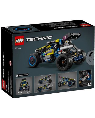 Конструктор LEGO Technic - Състезателно офроуд бъги (42164) - 9
