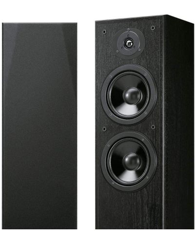 Комплект аудио система и ресийвър Yamaha - NS-F51 + R-S202, черен - 6