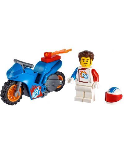 Комплект LEGO City Stuntz - Каскадьорски мотоциклет ракета (60298) - 5