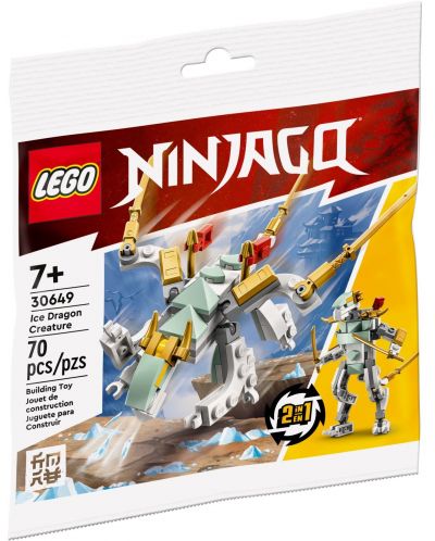 Конструктор LEGO Ninjago - Ледено драконово създание (30649) - 1