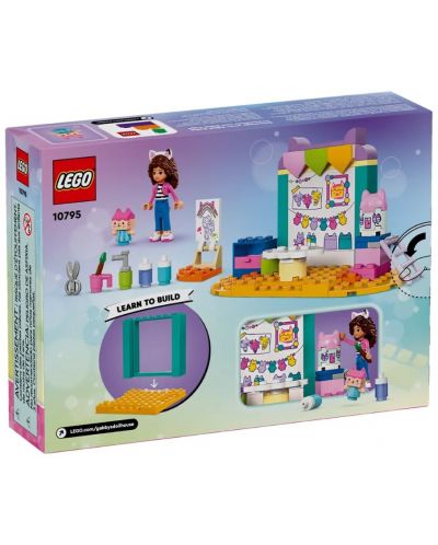 Конструктор LEGO Gabby's Dollhouse - Комплект за изкуства и занаяти (10795) - 2