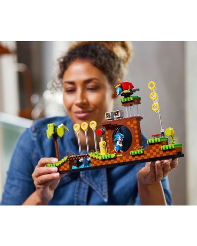 Конструктор LEGO Ideas - Соник, Зелена хълмиста зона (21331) - 6