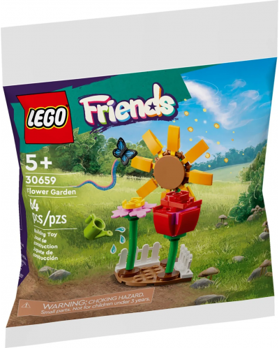 Конструктор LEGO Friends - Цветна градина (30659) - 1