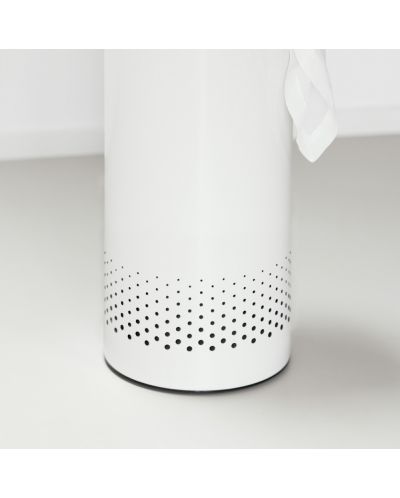 Кош за пране Brabantia - 60 l, бял, корков капак - 4