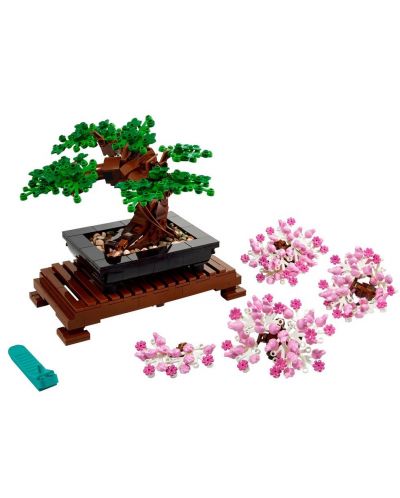 Конструктор LEGO Icons Botanical - Дърво бонсай (10281) - 5
