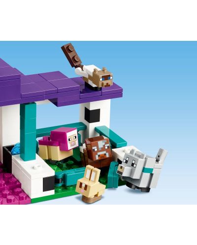 Конструктор LEGO Minecraft - Заслон за животни (21253) - 6