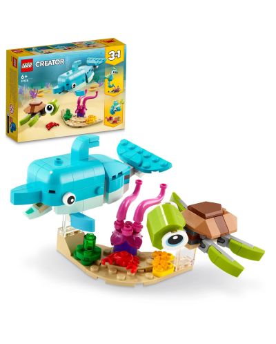 Конструктор LEGO Creator - Делфин и костенурка (31128) - 2