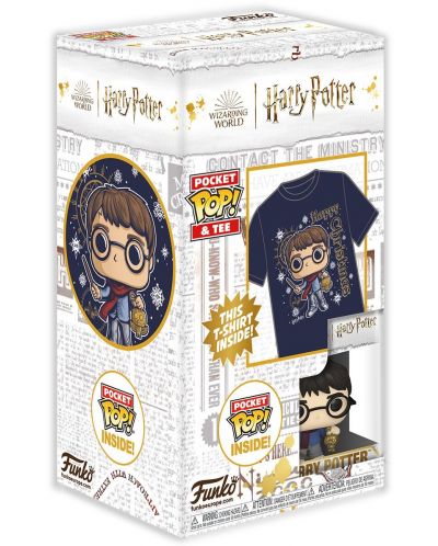 Комплект Funko POP! Collector's Box: Movies - Harry Potter (Holiday Harry) - 6
