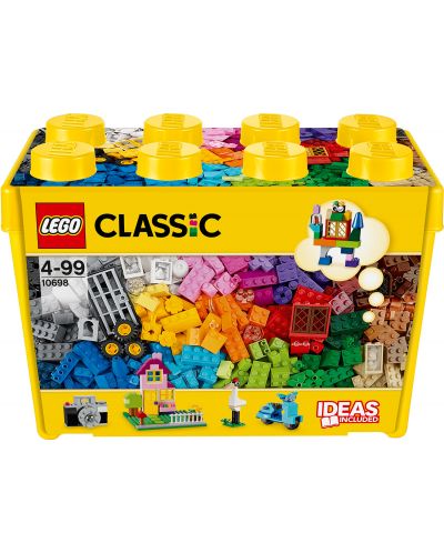 Конструктор LEGO Classic - Кутия с креативен комплект тухлички (10698)