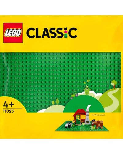 Конструктор LEGO Classic - Зелен фундамент (11023) - 1