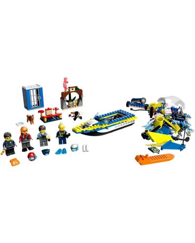 Конструктор LEGO City - Мисии на детективите от водната полиция (60355) - 3