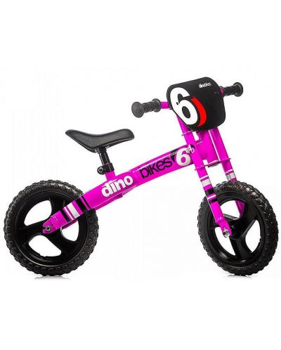 Колело за баланс Dino Bikes - Розово - 1