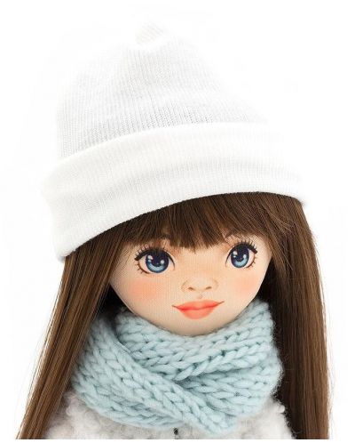 Комплект дрехи за кукла Orange Toys Sweet Sisters - Бяло палто от козина - 4