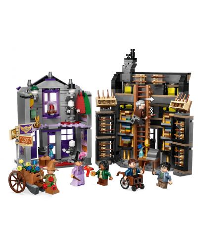 Конструктор LEGO Harry Potter - Магазините на Оливандър и мадам Малкин (76439) - 3