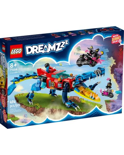 Конструктор LEGO DreamZzz - Крокодилска кола (71458) - 1