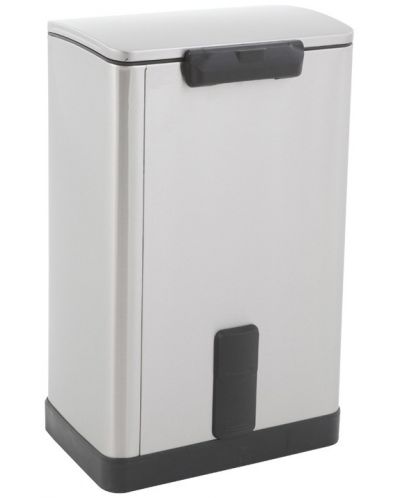 Кош за отпадъци EKO Europe - E-Cube, 12 l, хром мат - 3