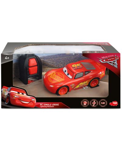 Количка с дистанционно Dickie Toys - Cars 3 - 2