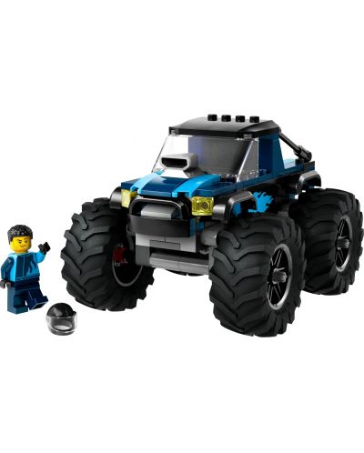 Конструктор LEGO City Great Vehicles - Син камион чудовище (60402) - 3