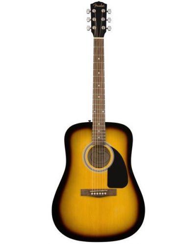Комплект акустична китара с аксесоари Fender - FA-115 SB, Sunburst - 2