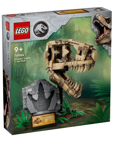 Конструктор LEGO Jurassic World - Череп на тиранозавър рекс (76964) - 1