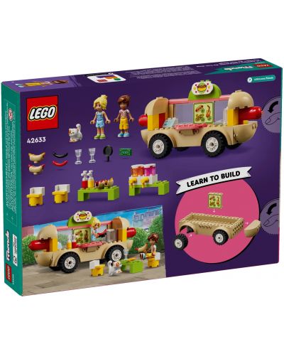 Конструктор LEGO Friends - Камион за хот-дог (42633) - 5